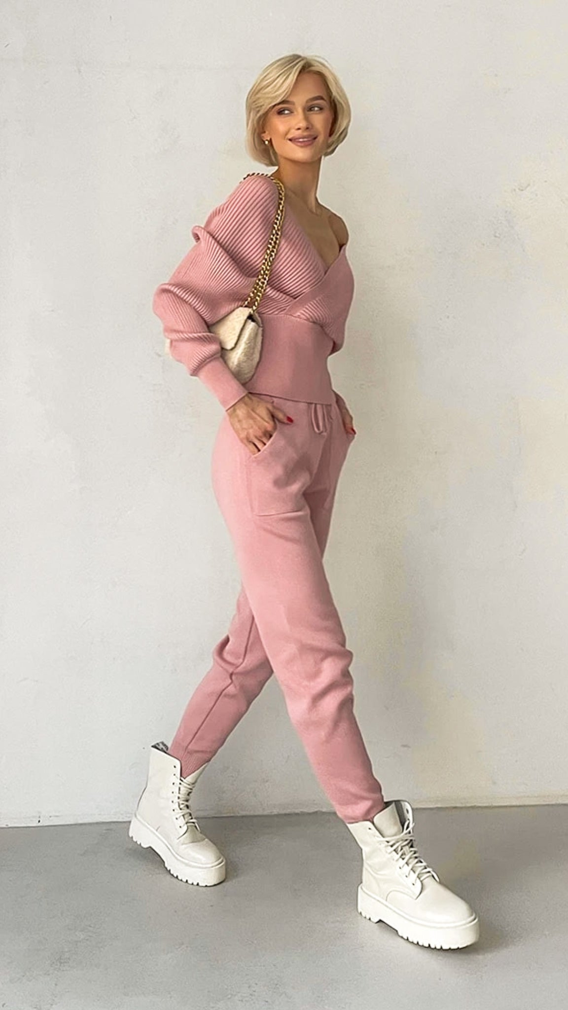 Grace Off-Shoulder 2-Piece Set (One Size)