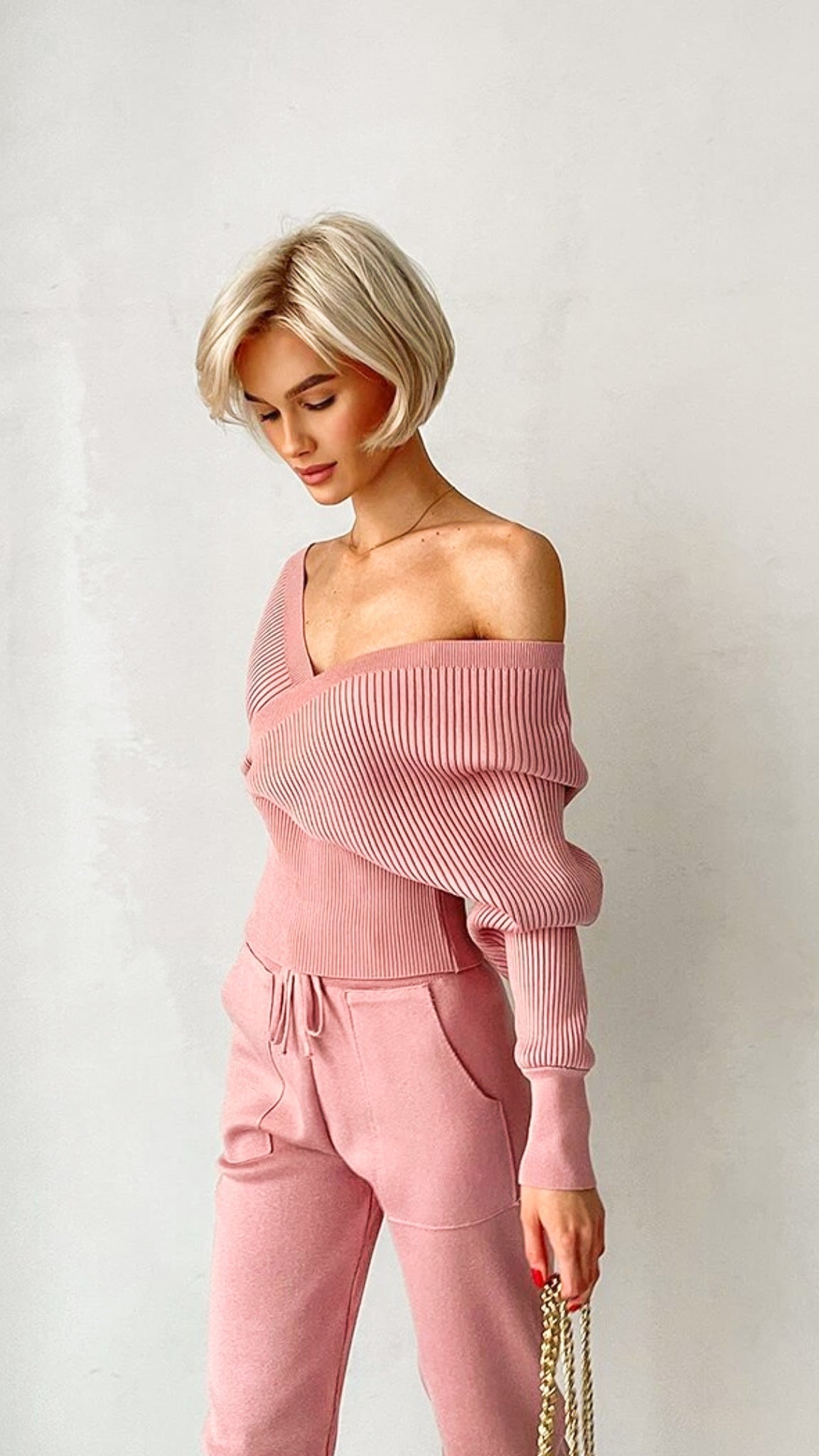 Grace Off-Shoulder 2-Piece Set (One Size)