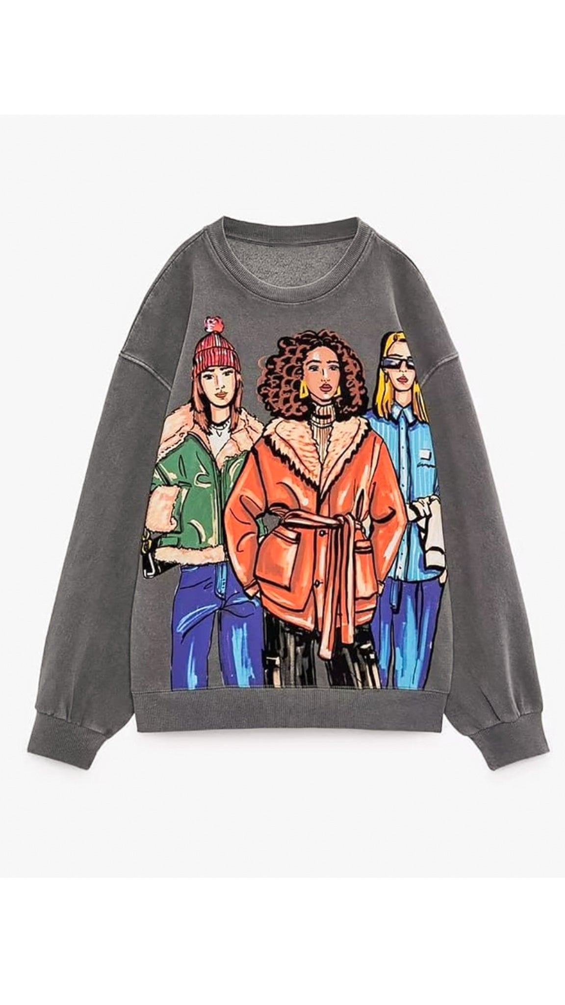 Astrid Graphic Sweater