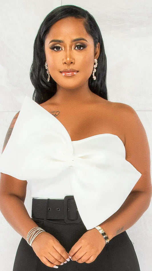 Maia Bow Tube Top