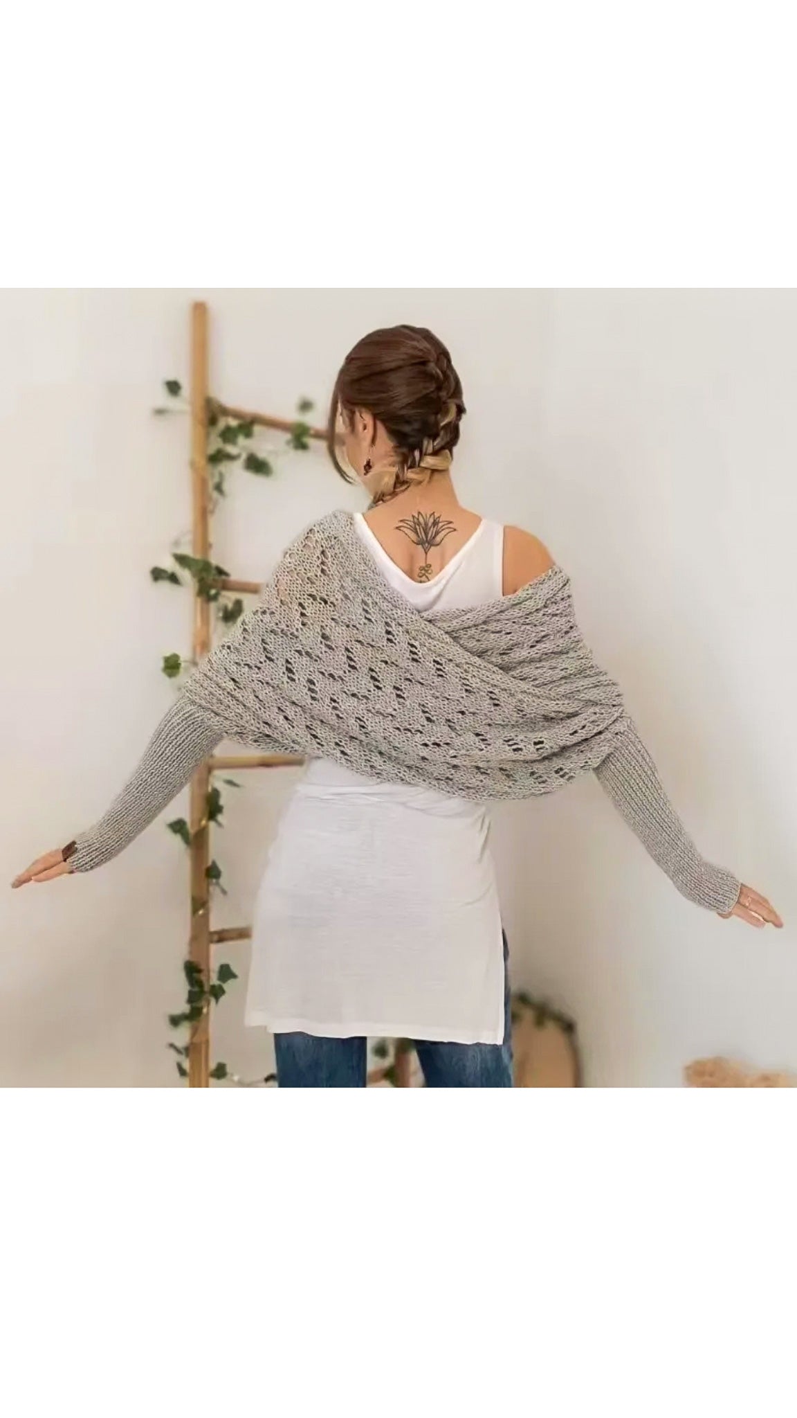 Aria Wrap Sweater