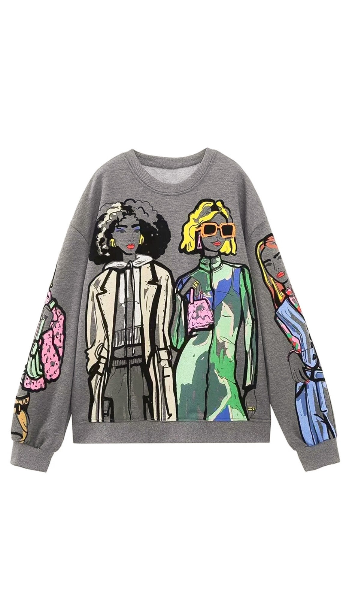 Astrid Graphic Sweater