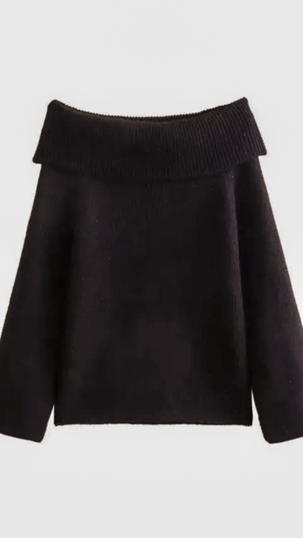 Nerida Off Shoulder Ribbed Sweater