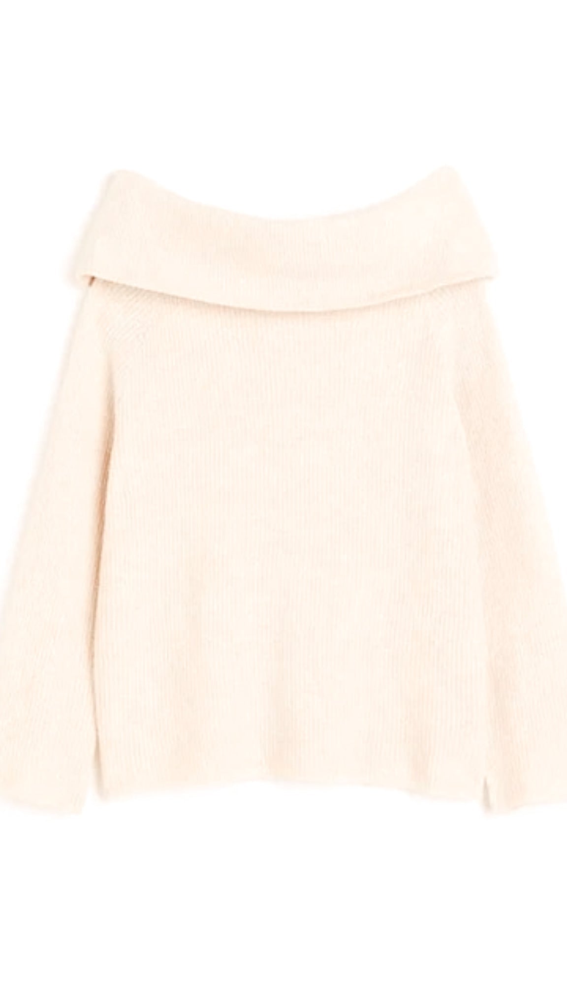 Nerida Off Shoulder Ribbed Sweater