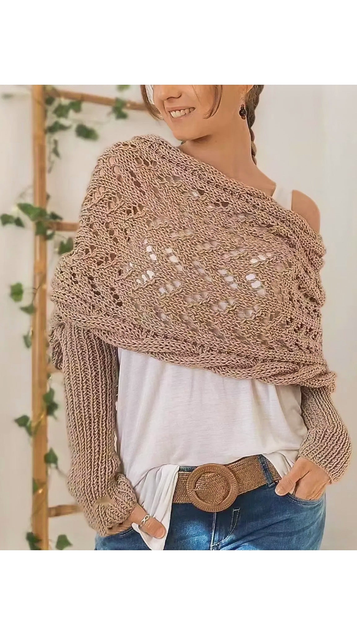 Aria Wrap Sweater