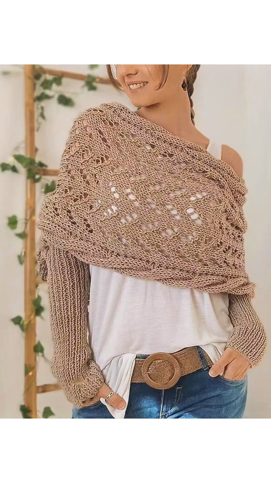 Aria Wrap Sweater