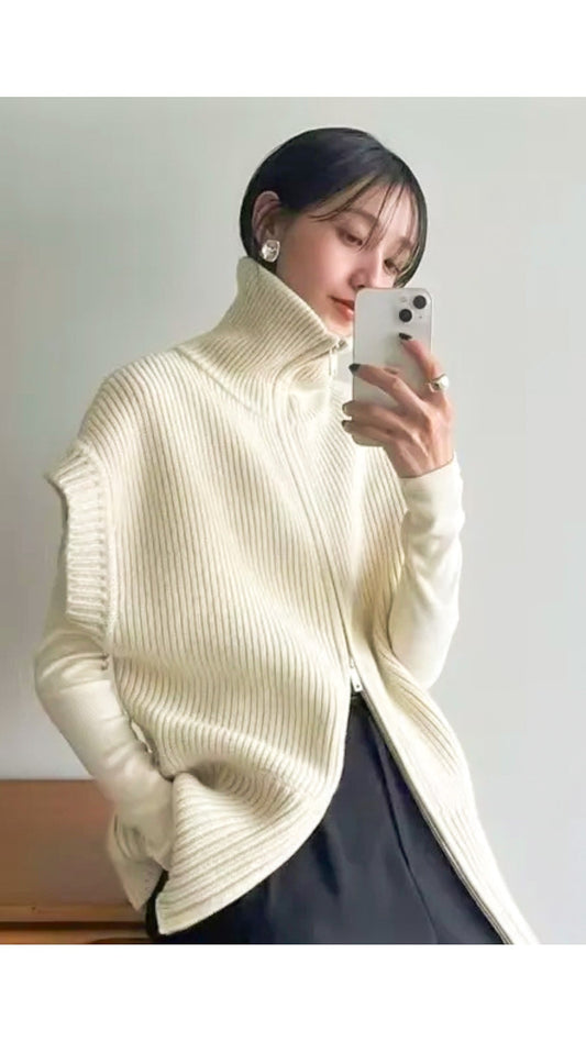 Joey Zip Up Sweater