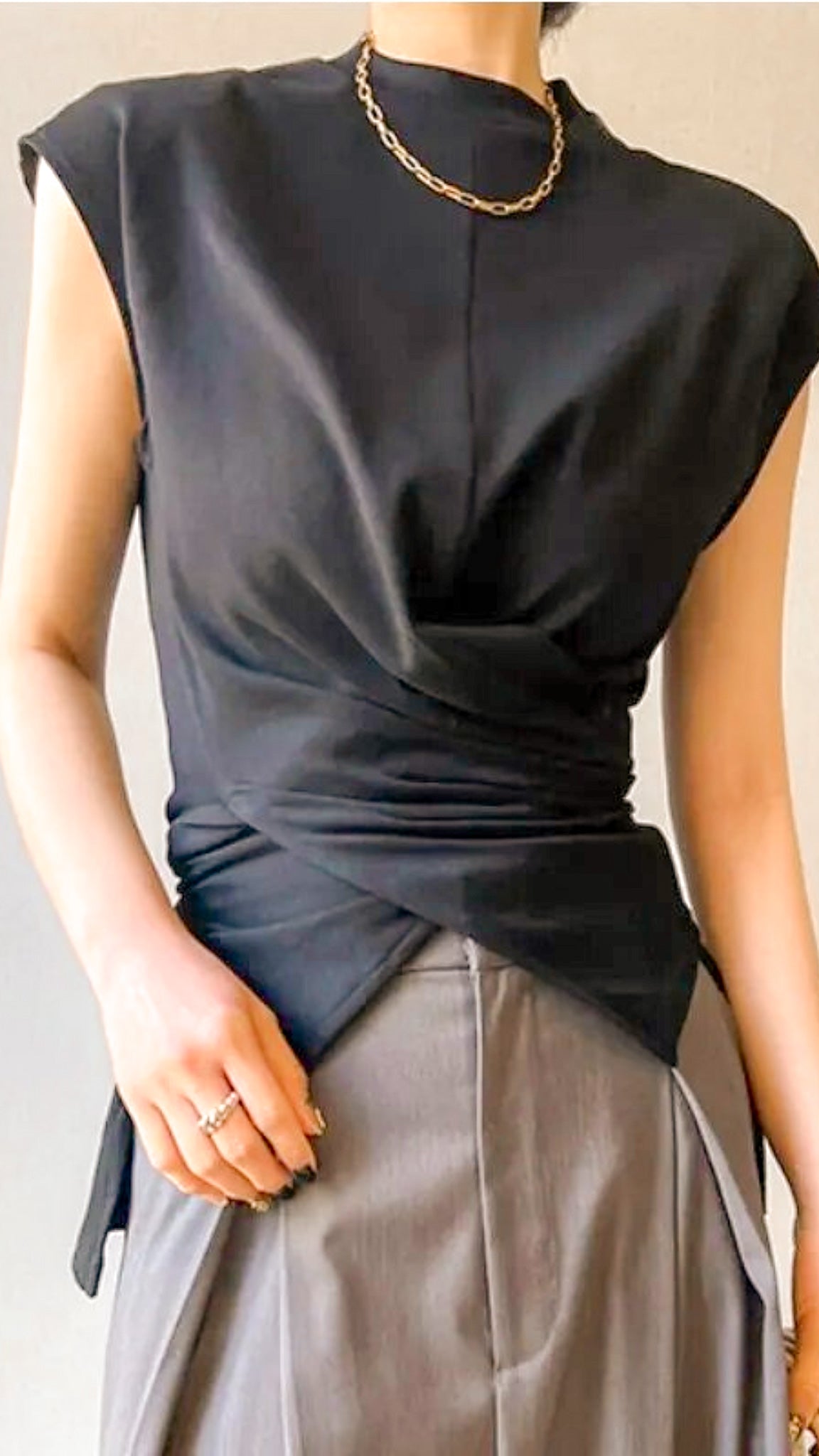 Sandra Waist Wrap Blouse (Style 2 ways)