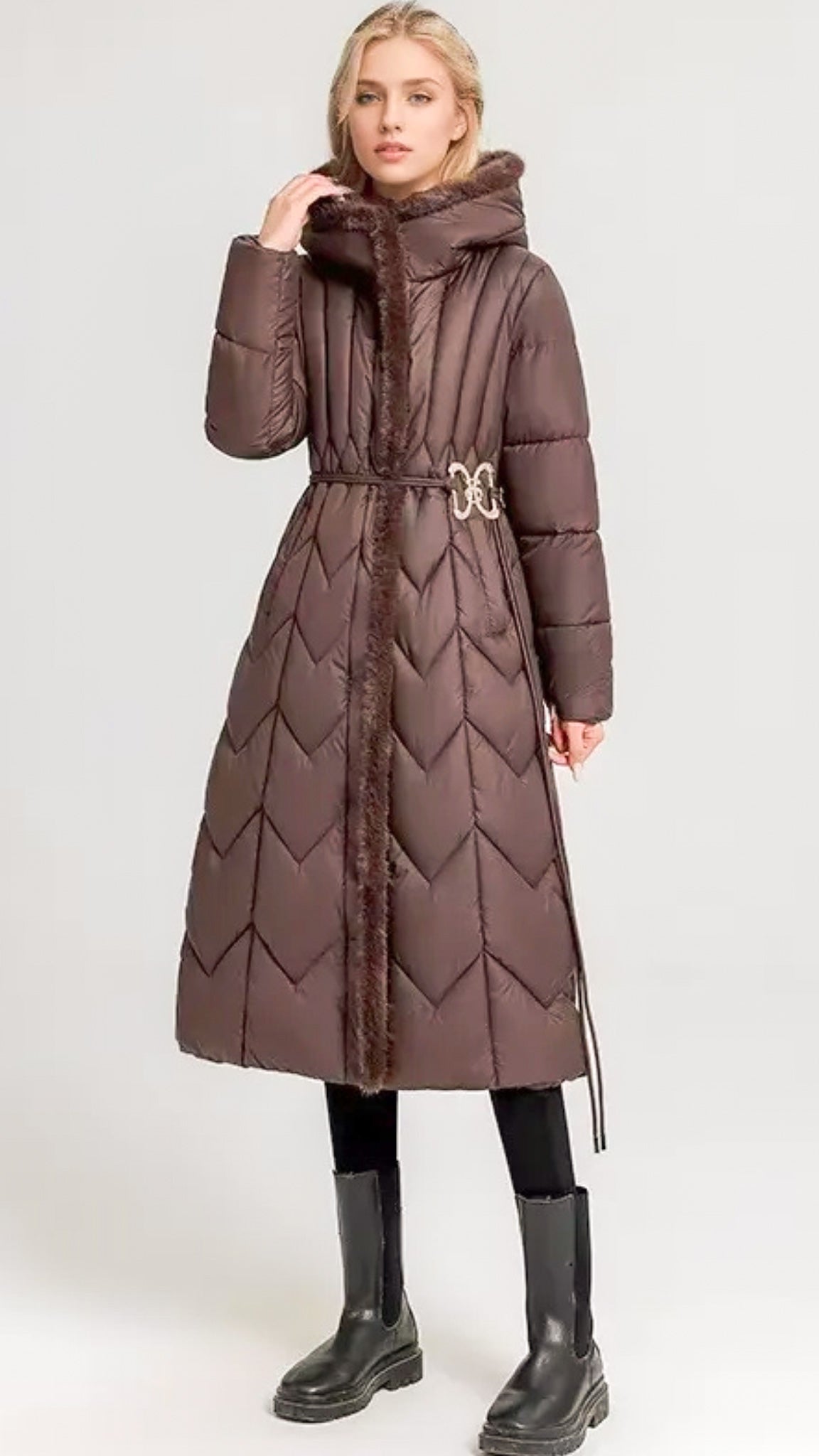 Sofia Quilted Coat