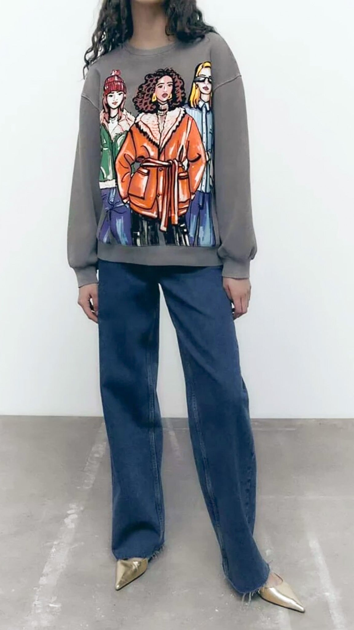 Astrid Graphic Sweater