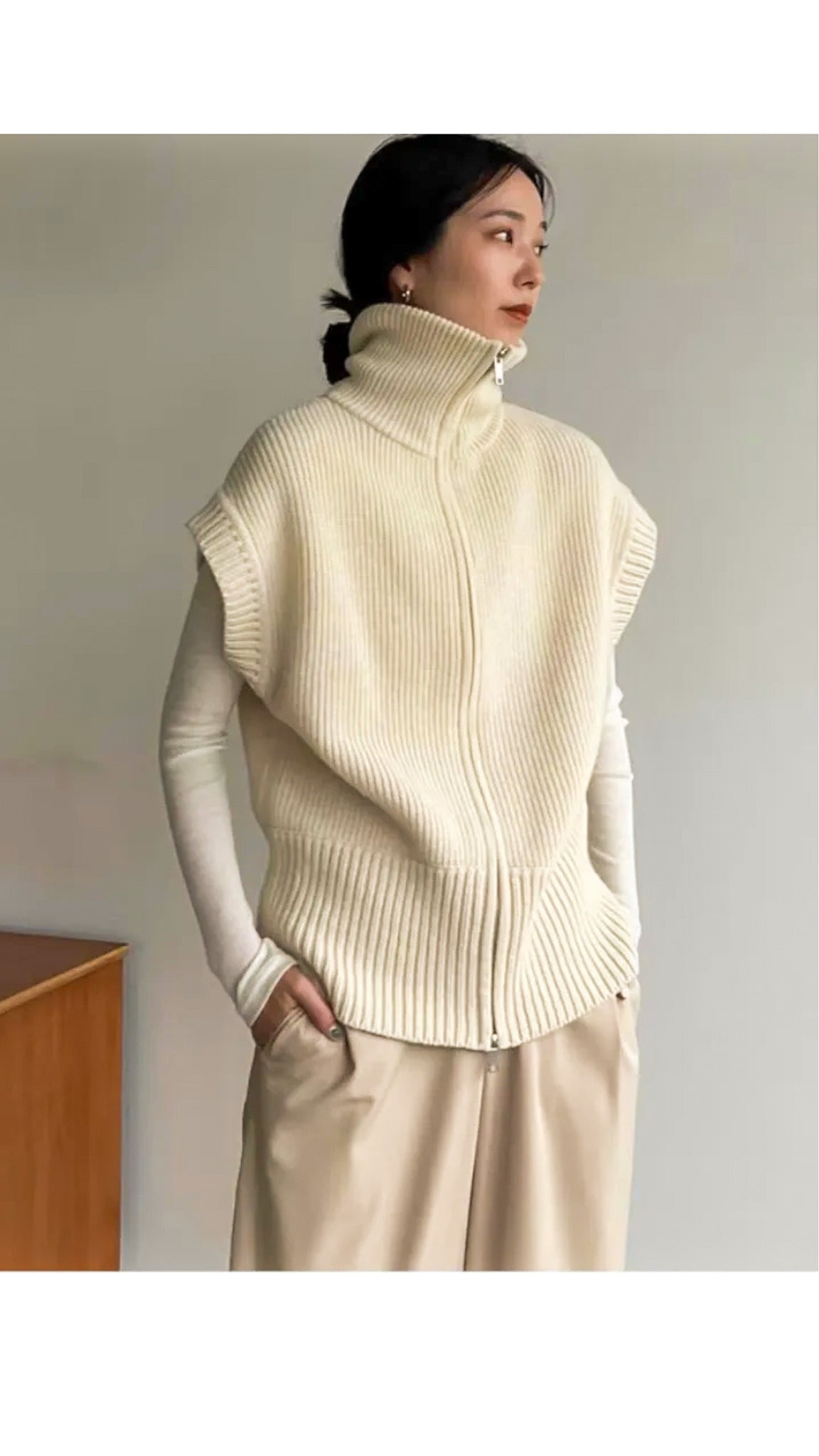 Joey Zip Up Sweater