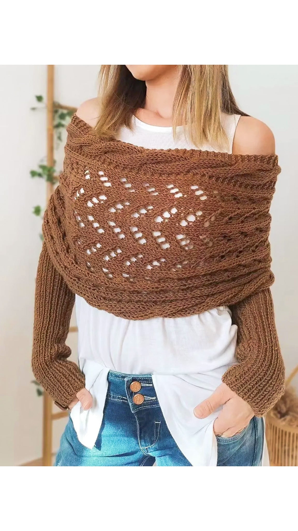 Aria Wrap Sweater