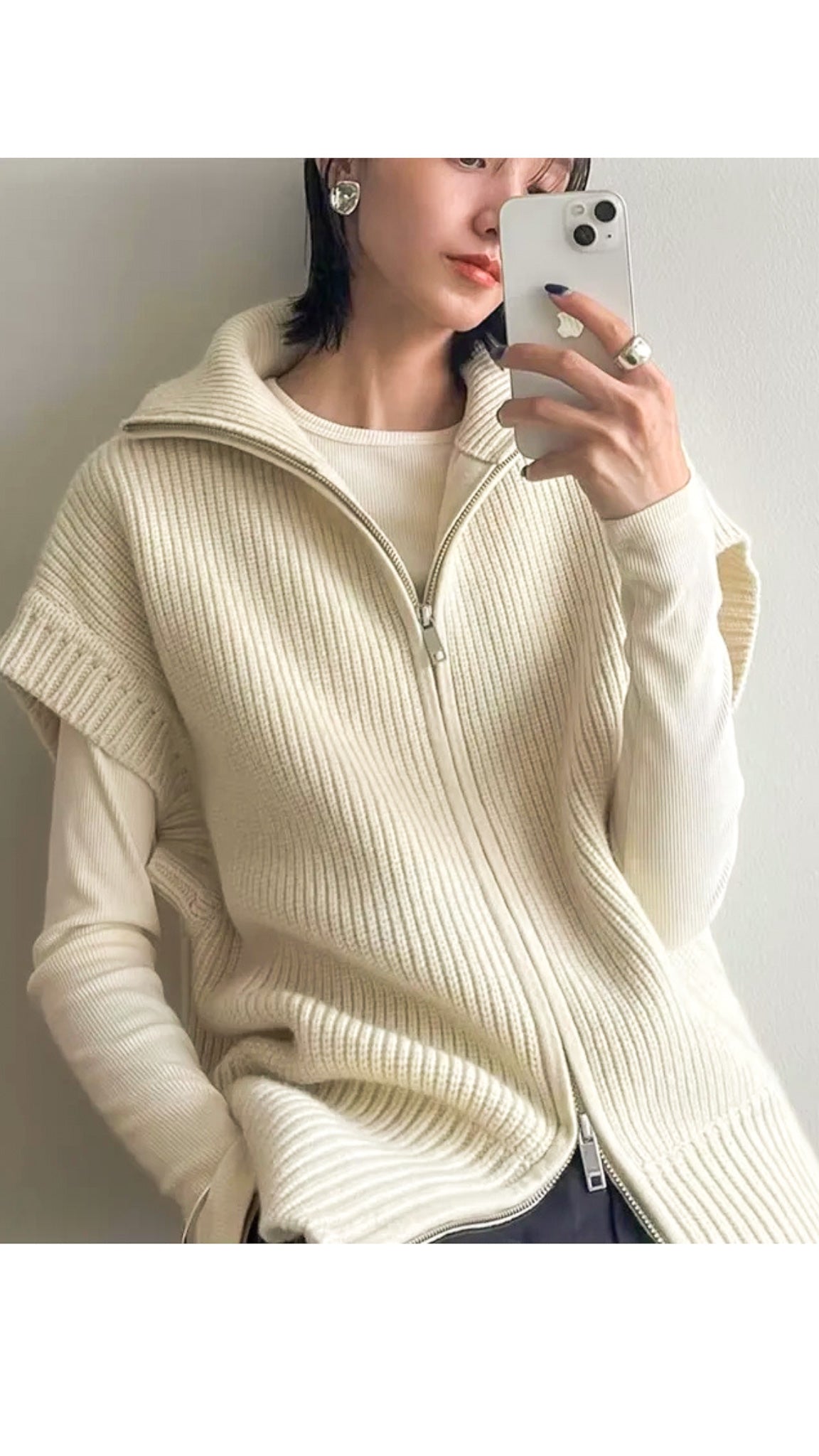 Joey Zip Up Sweater