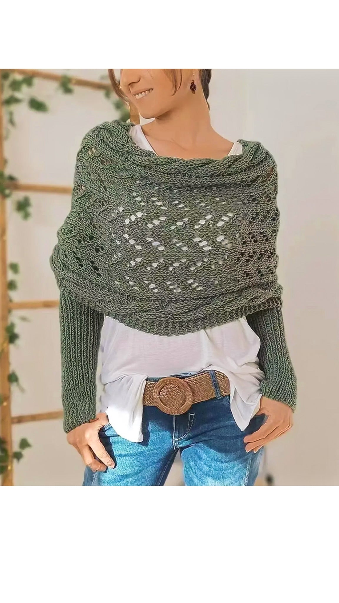 Aria Wrap Sweater