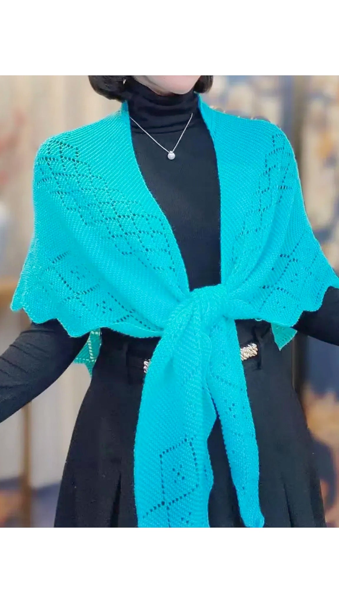 Estella Lace Shawl