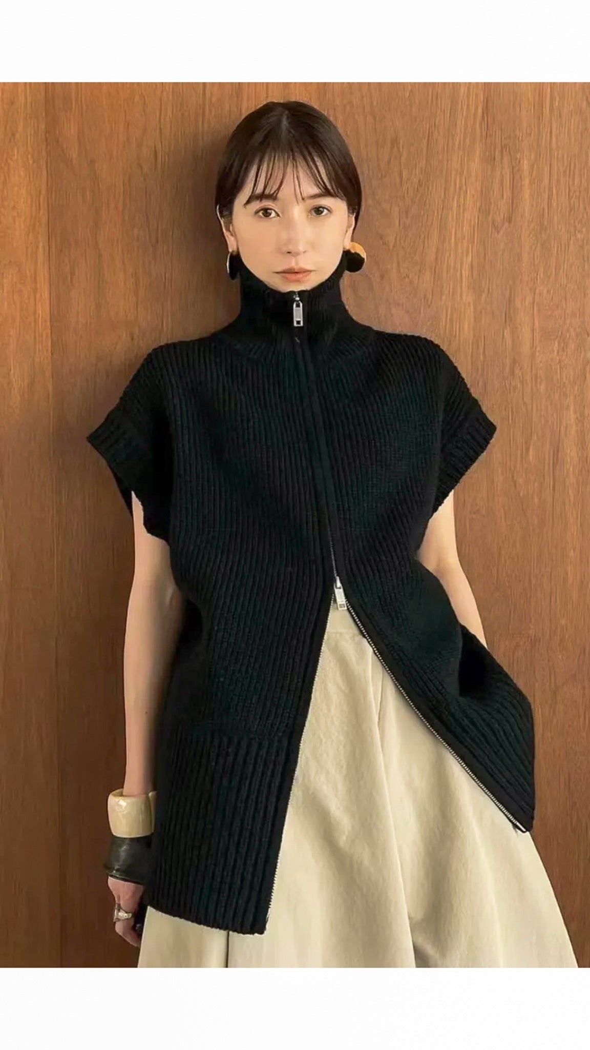 Joey Zip Up Sweater