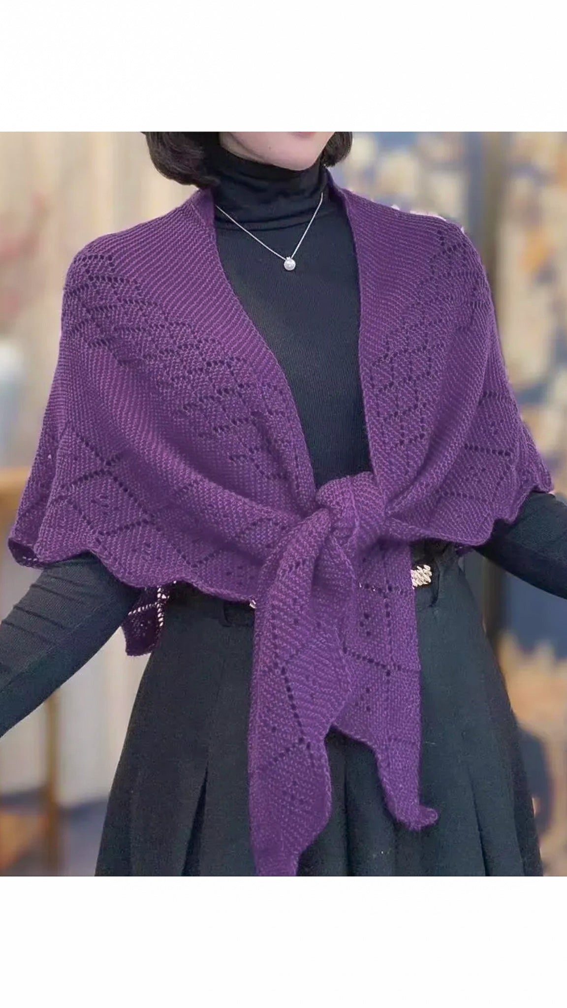 Estella Lace Shawl