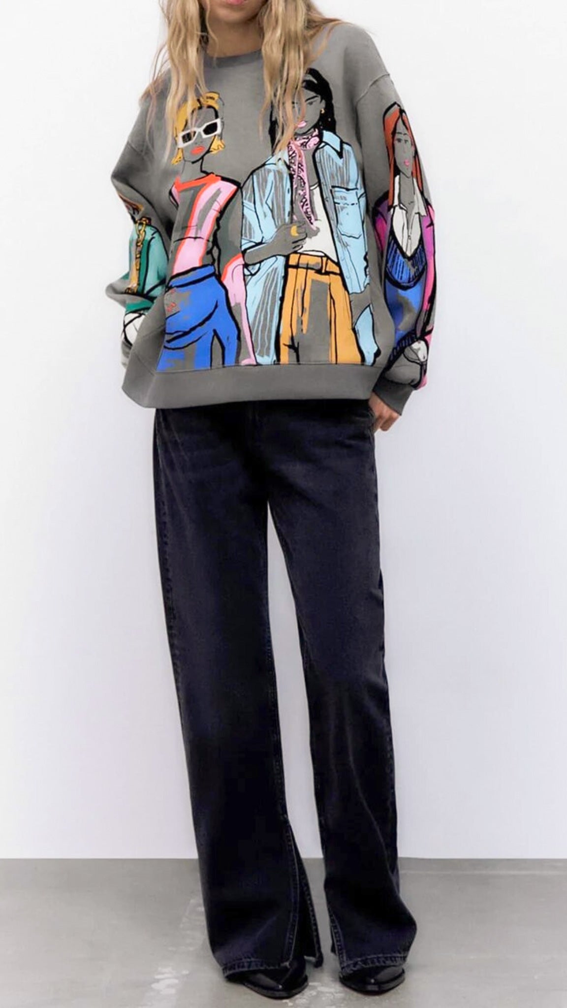 Astrid Graphic Sweater