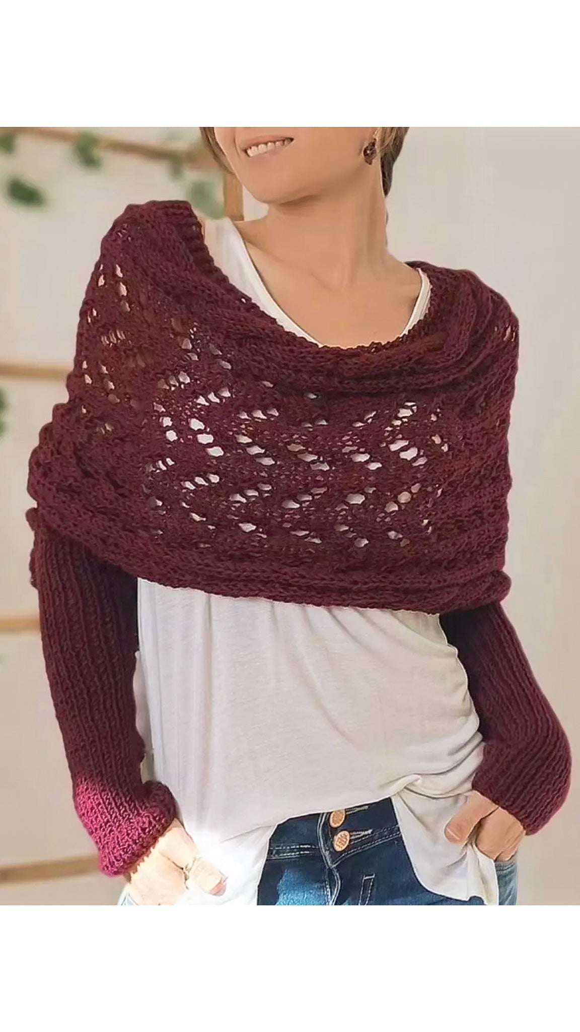 Aria Wrap Sweater