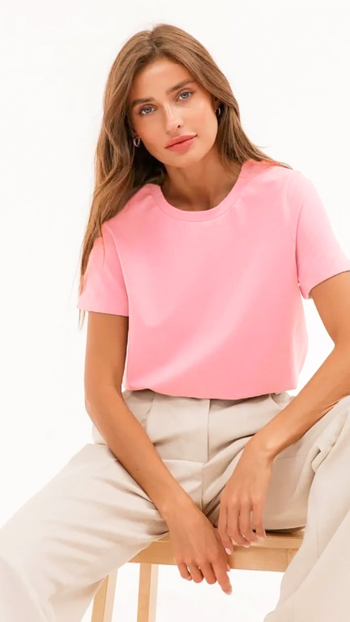 Basic 100% Cotton Tee (230g/㎡ Cotton)