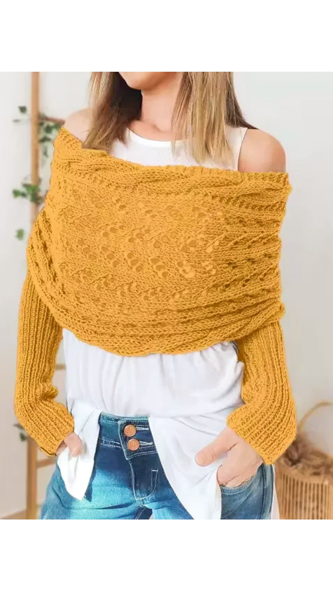 Aria Wrap Sweater