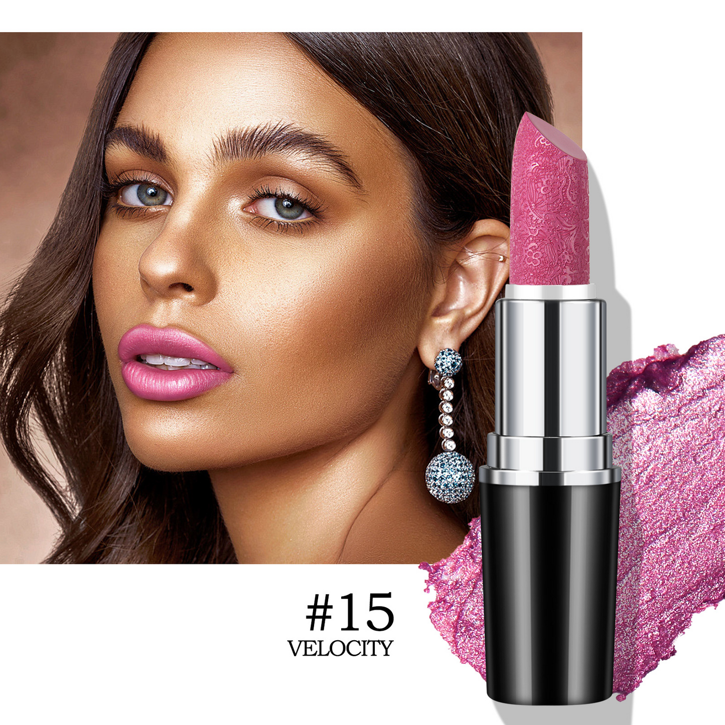Power Pout Metallic Shine Lipstick