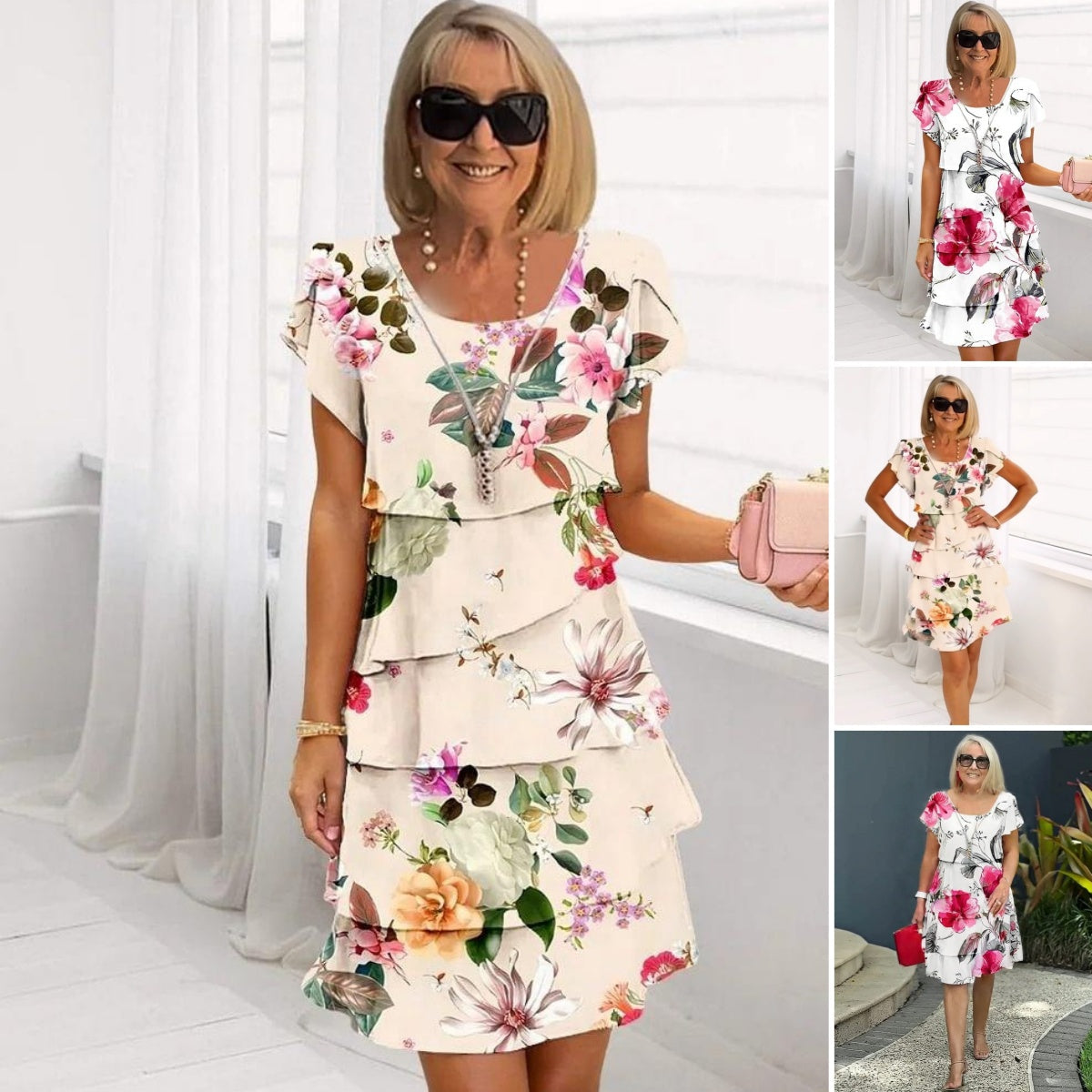 Lindsey Floral Summer Dress