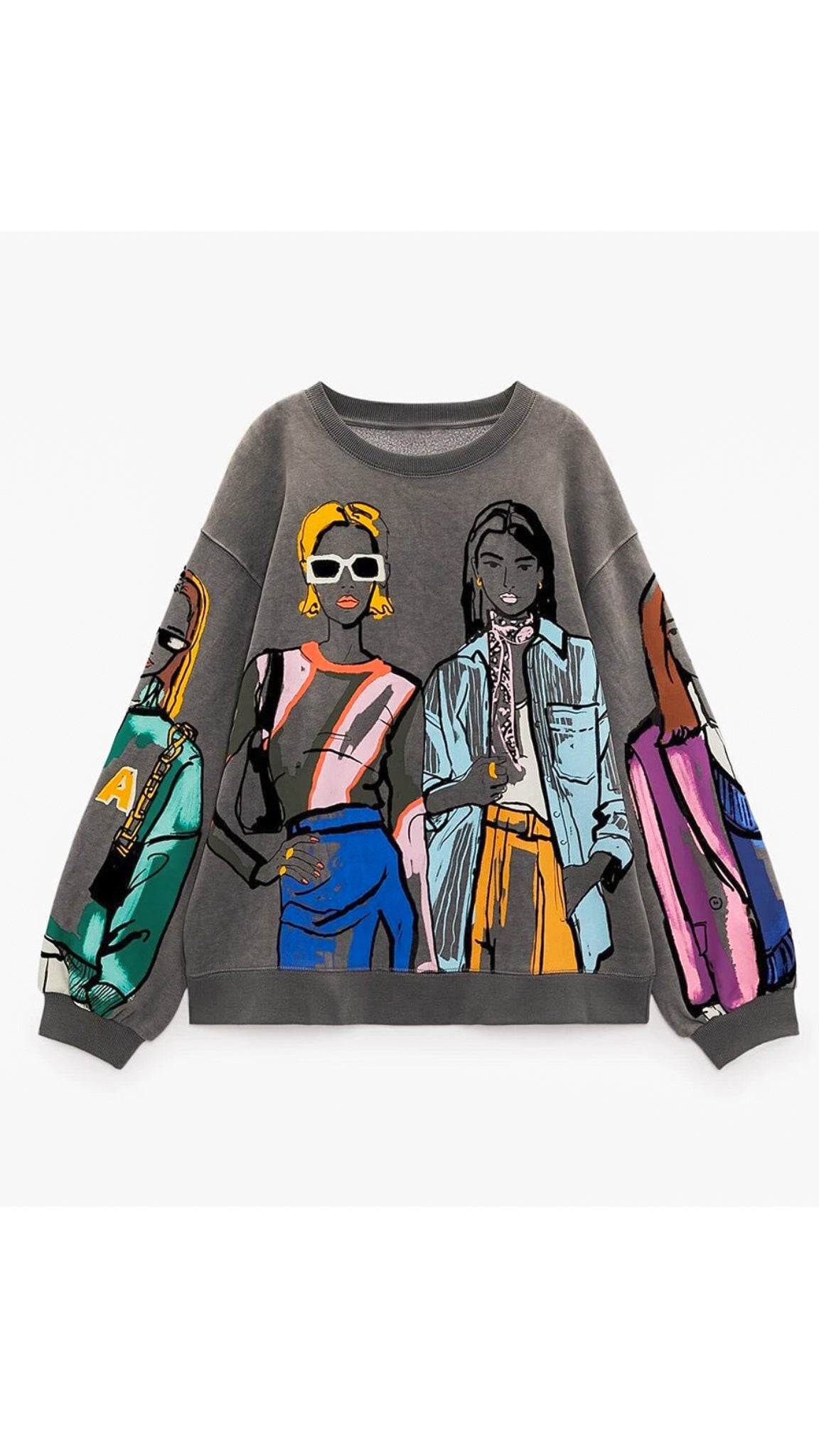 Astrid Graphic Sweater