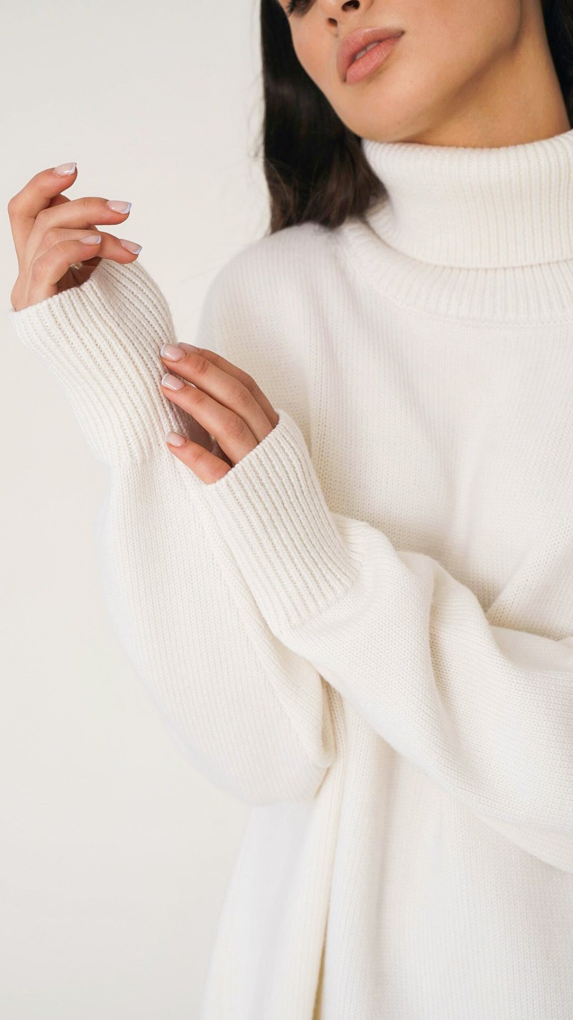 Coraline Turtleneck Sweater (Loose Fit)
