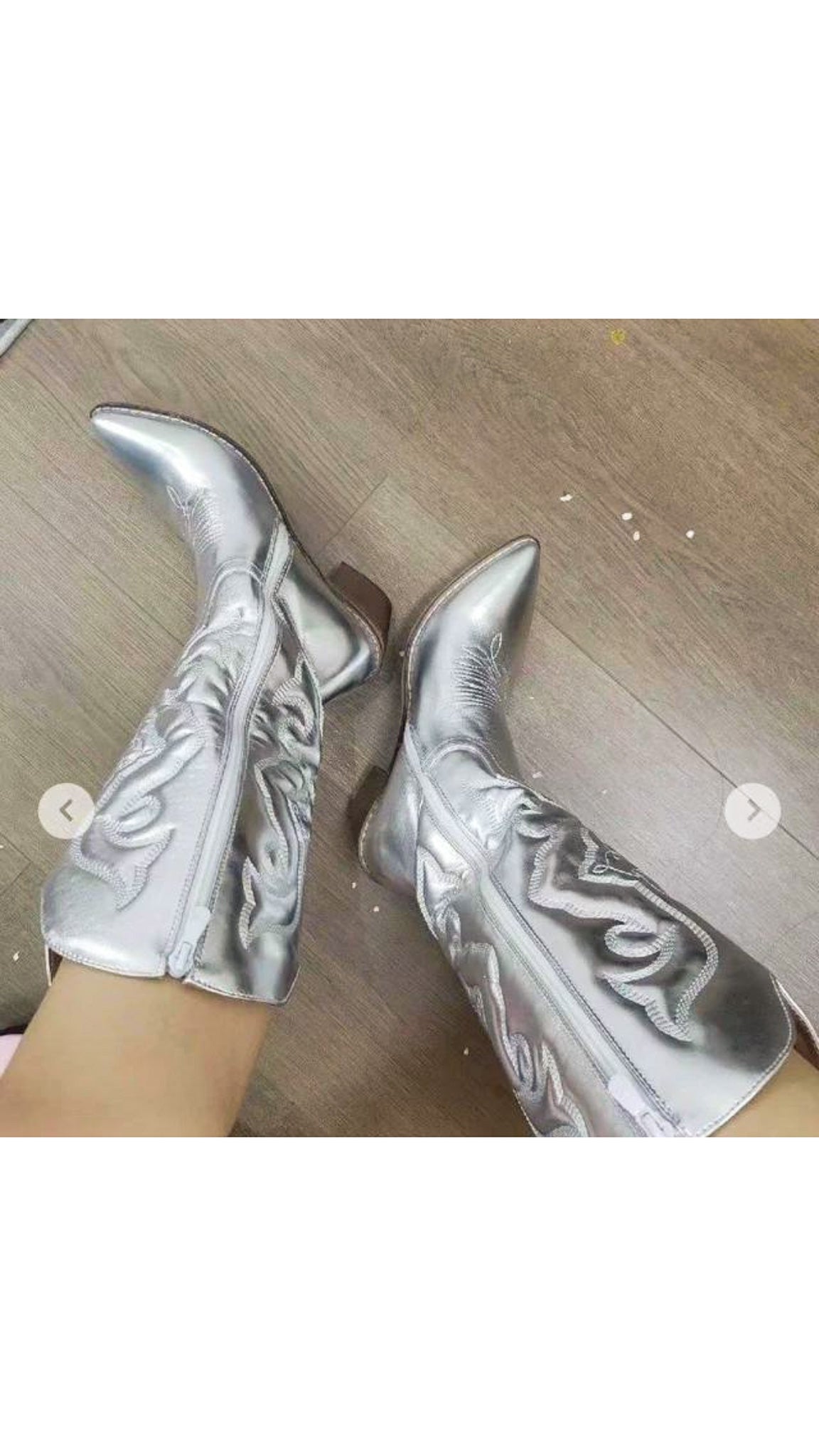 Electra Metallic Mid-calf Boots (Regular fit)