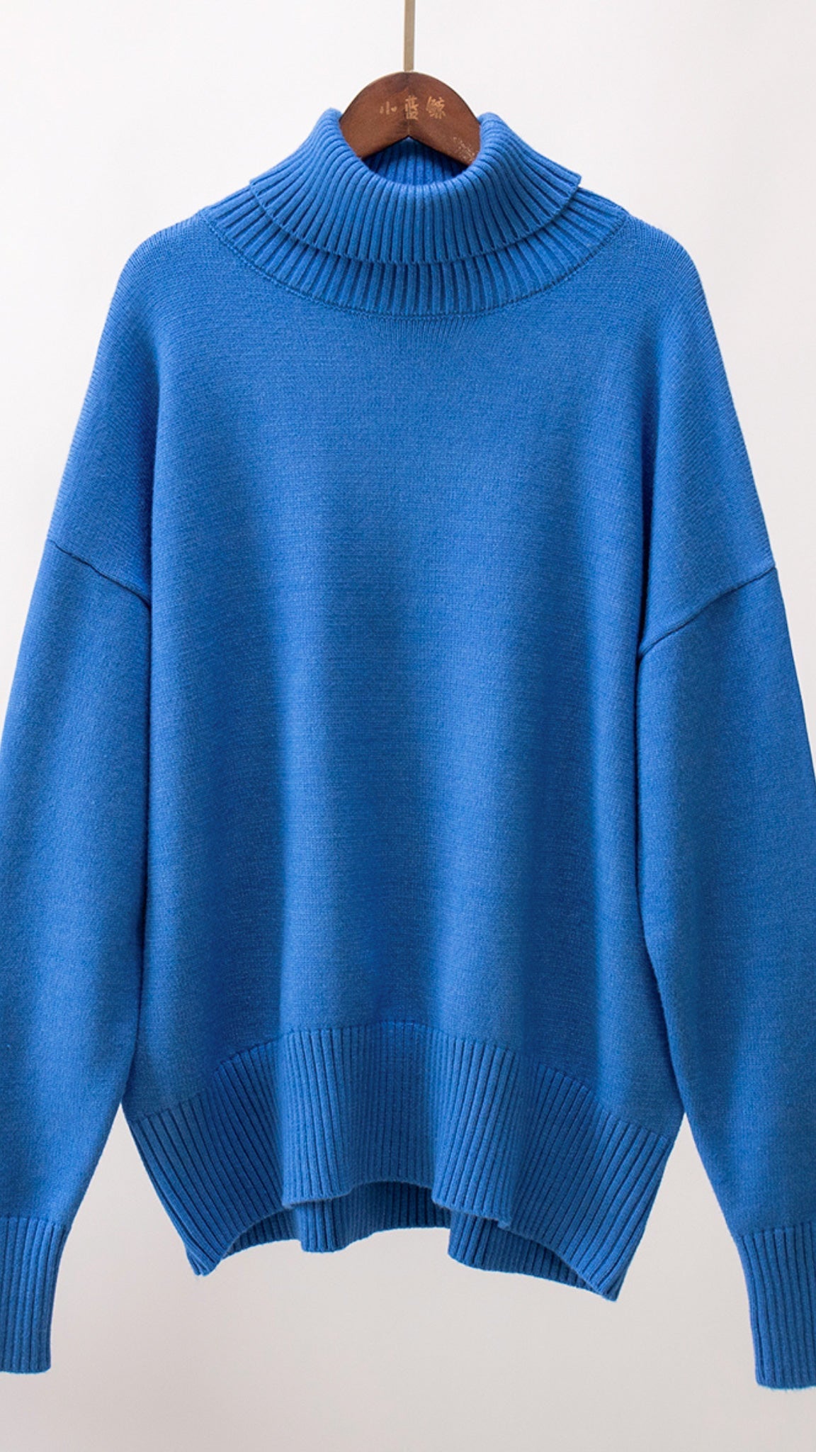 Coraline Turtleneck Sweater (Loose Fit)