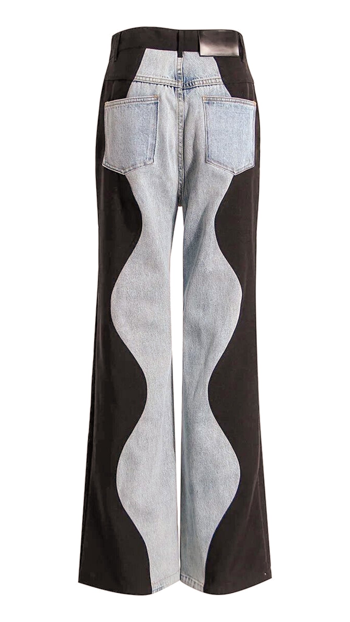 Yara Patchwork Baggy Jeans