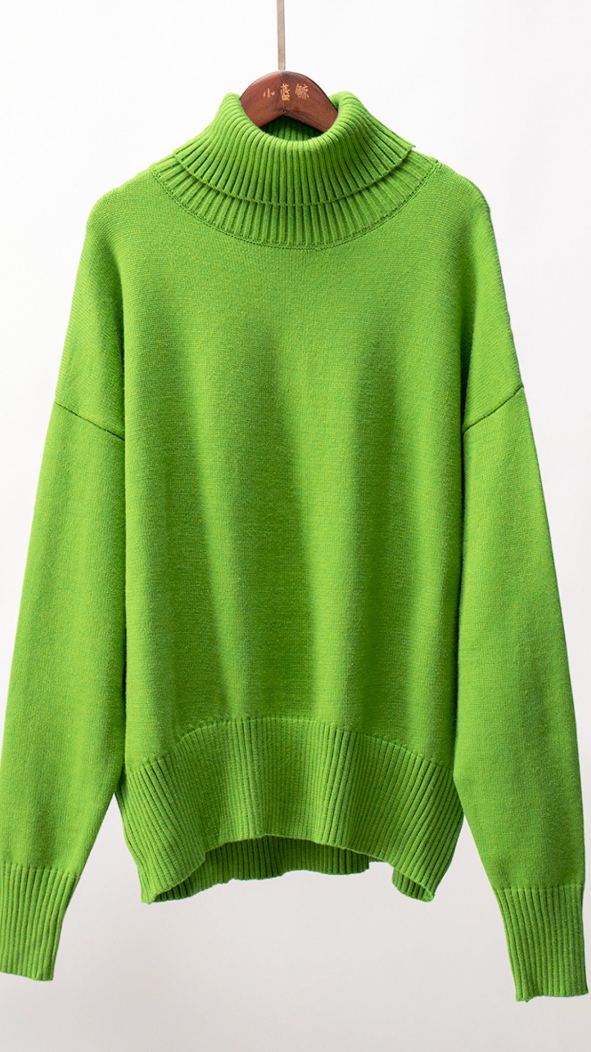 Coraline Turtleneck Sweater (Loose Fit)