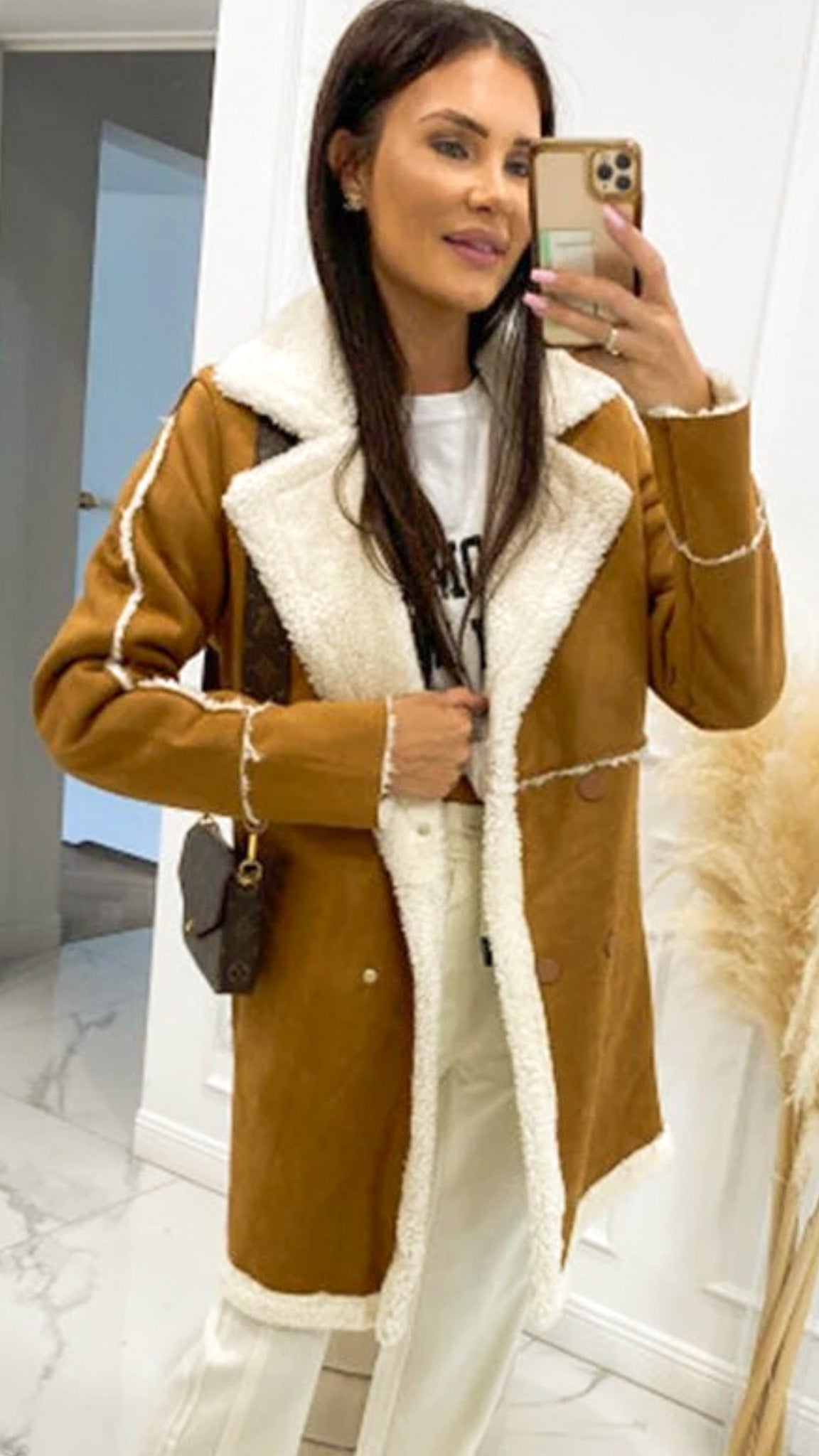 Winona Faux Wool Coat