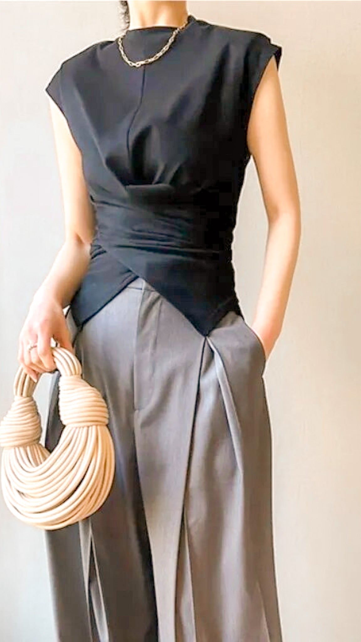 Sandra Waist Wrap Blouse (Style 2 ways)