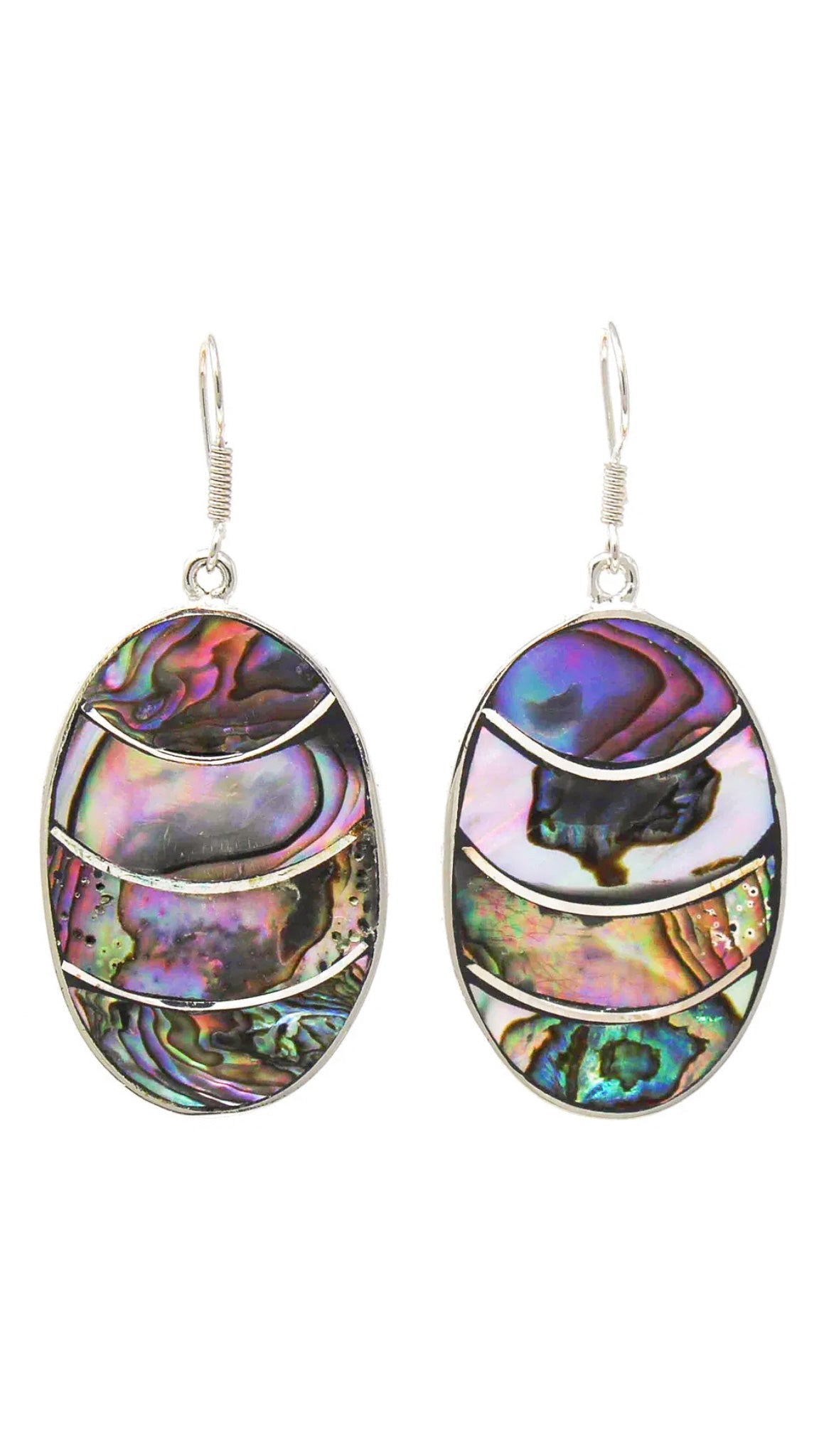 Lustre Bands of the Sea Earrings