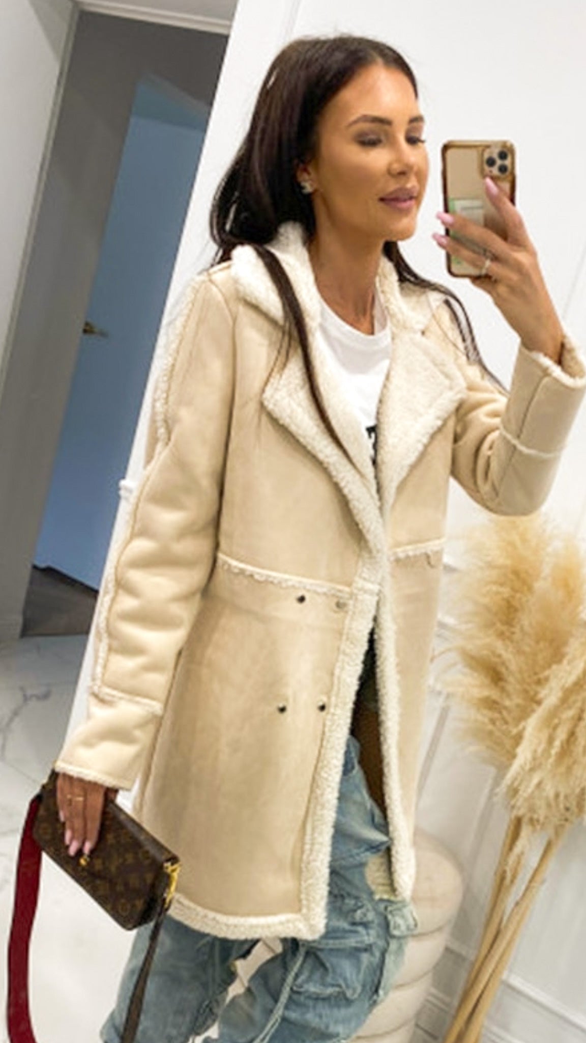 Winona Faux Wool Coat