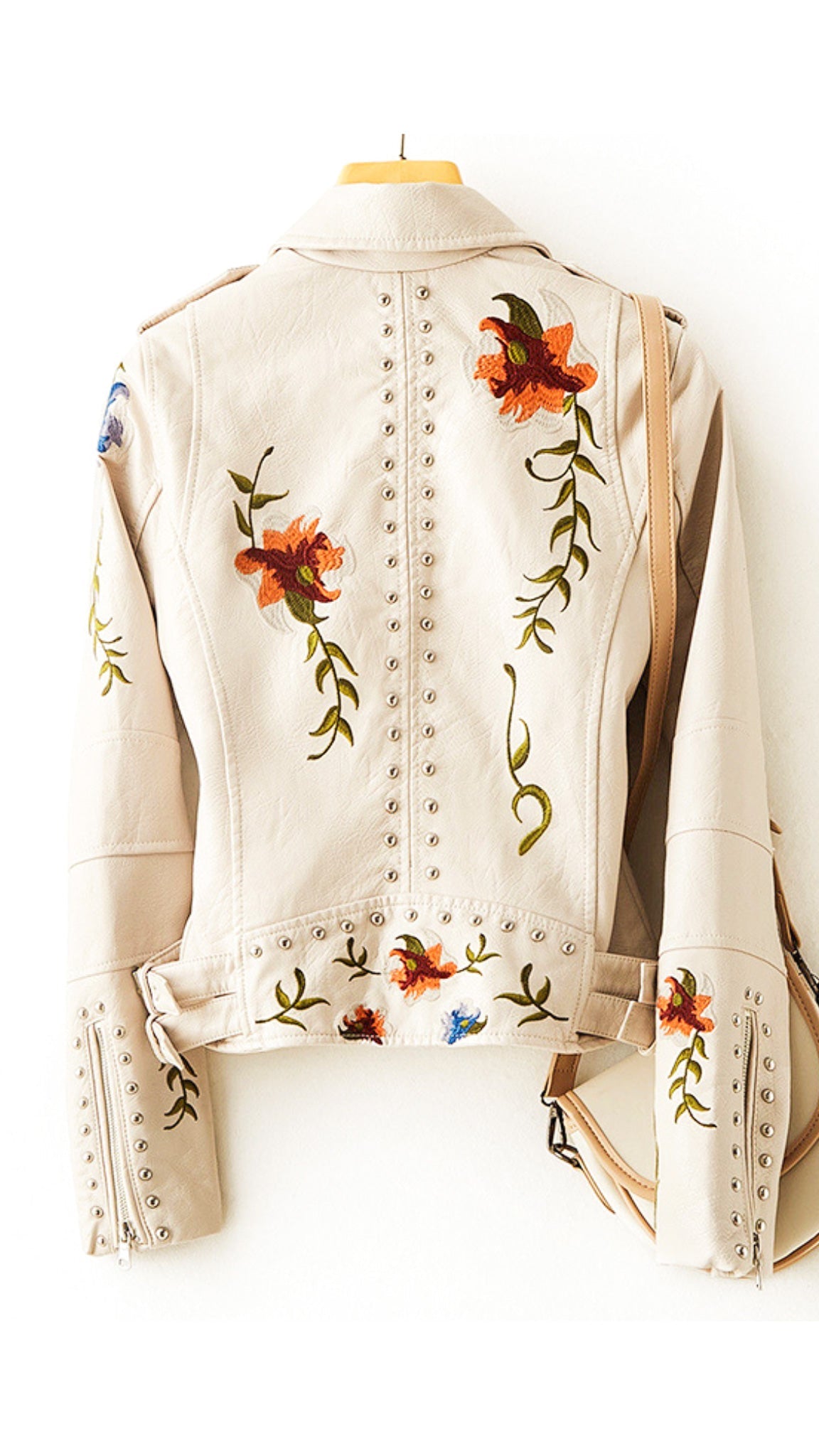 Riley Faux Leather Jacket