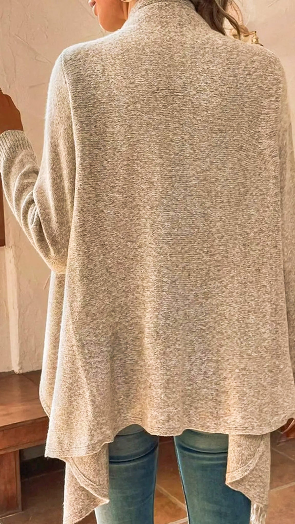 Faye Cozy Fringe Wrap