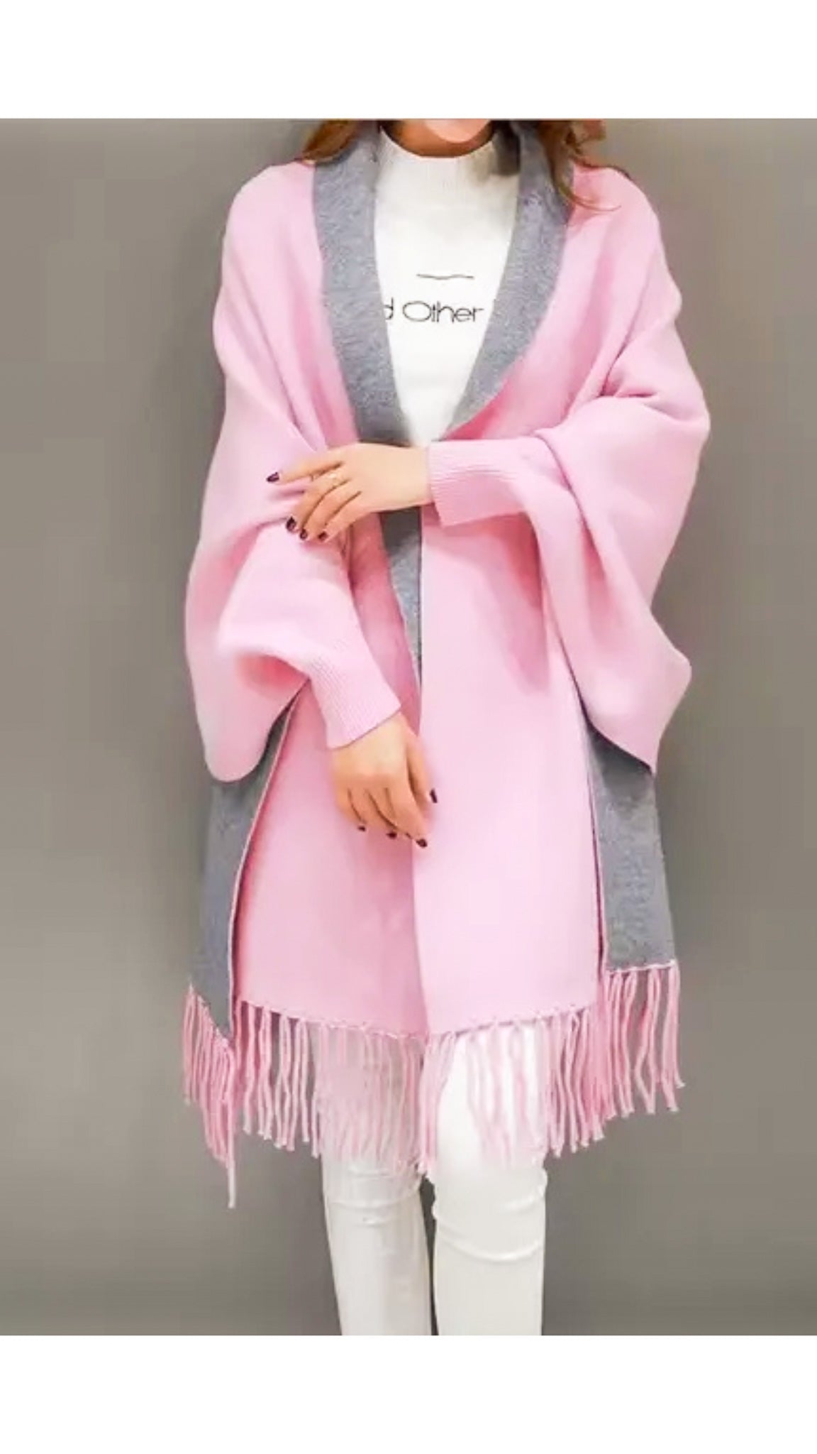 Vivian Two-Tone Shawl