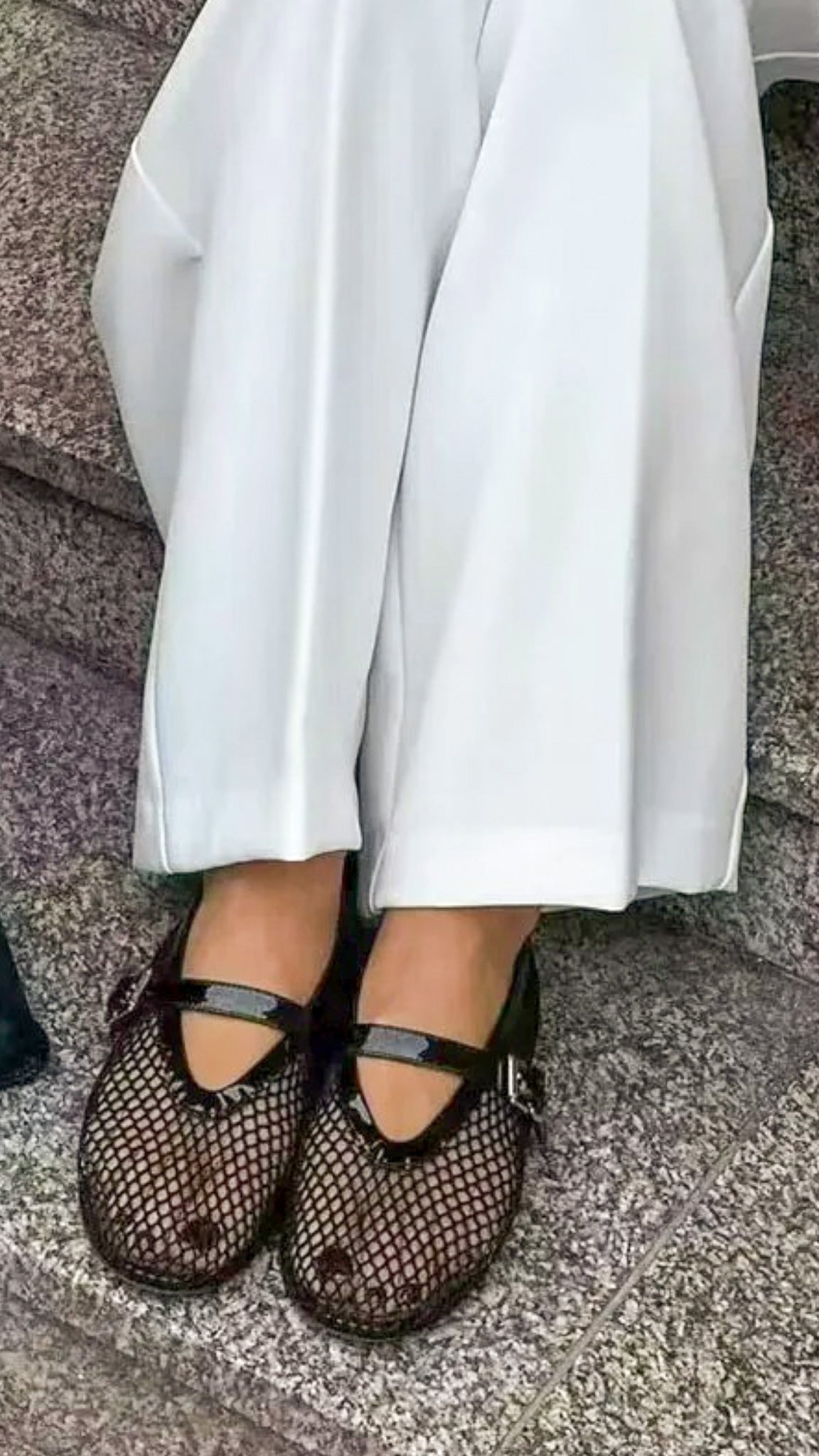 Jane Mesh Ballet Flats