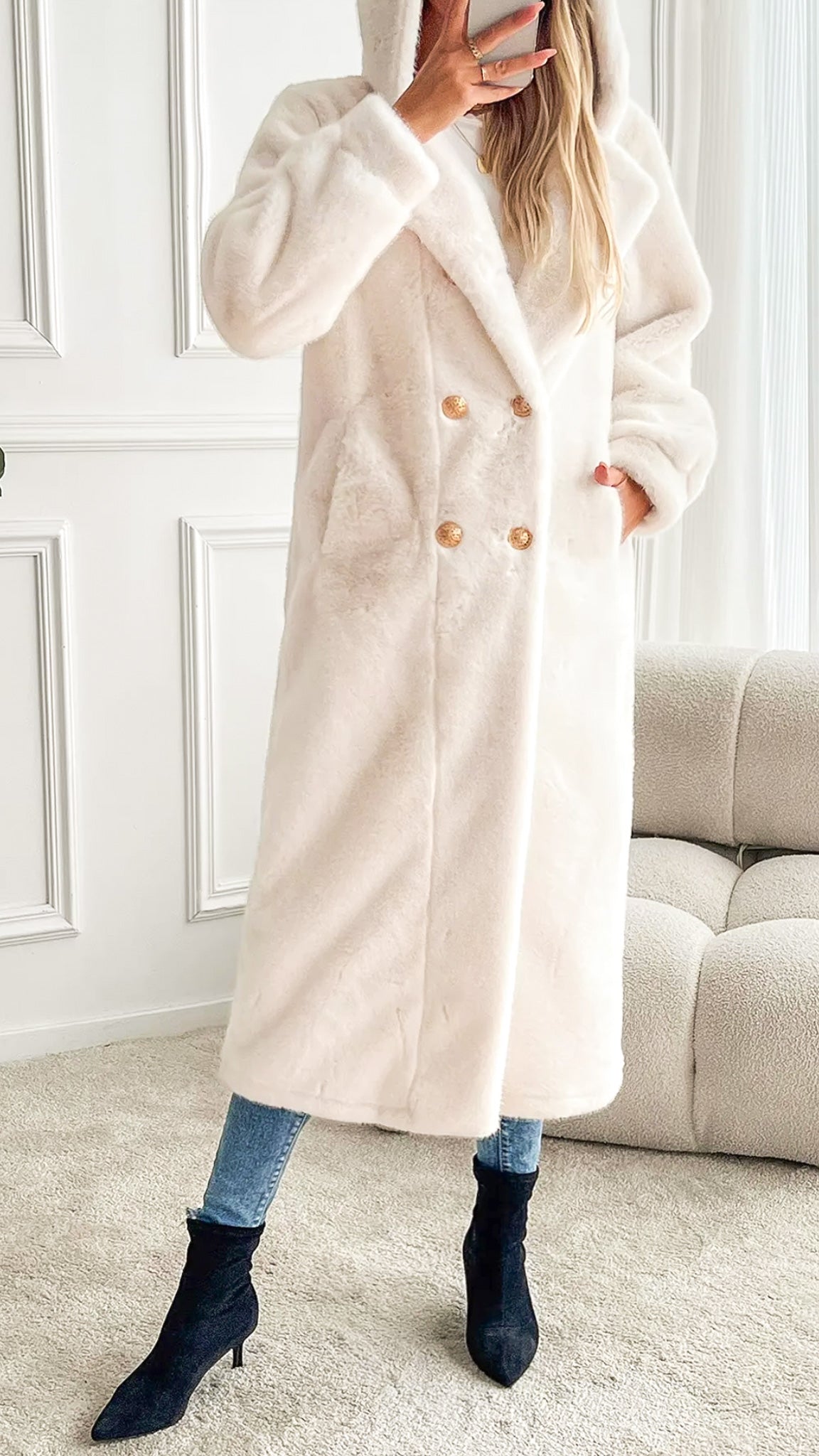 Bianca Plush Coat