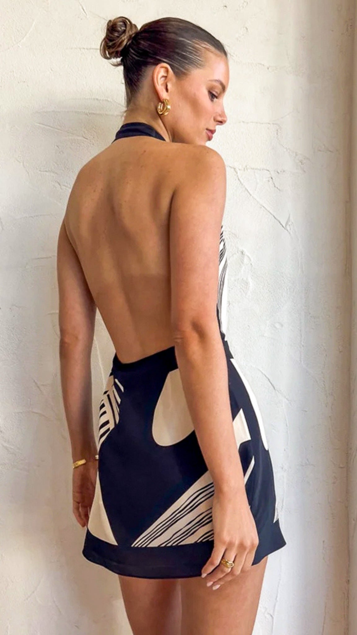 Lorena Backless Dress