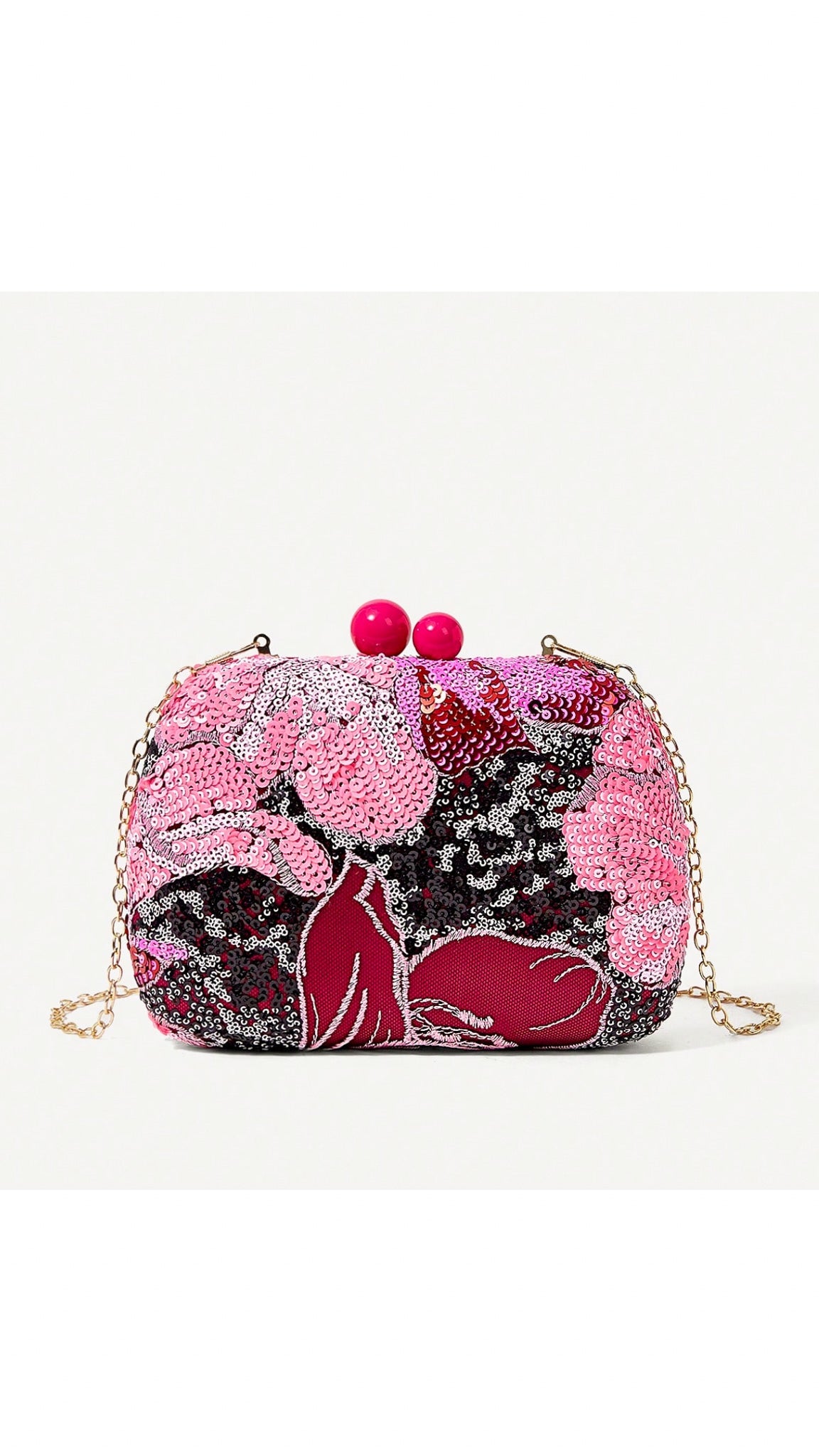Maya Clutch With Detachable Sling