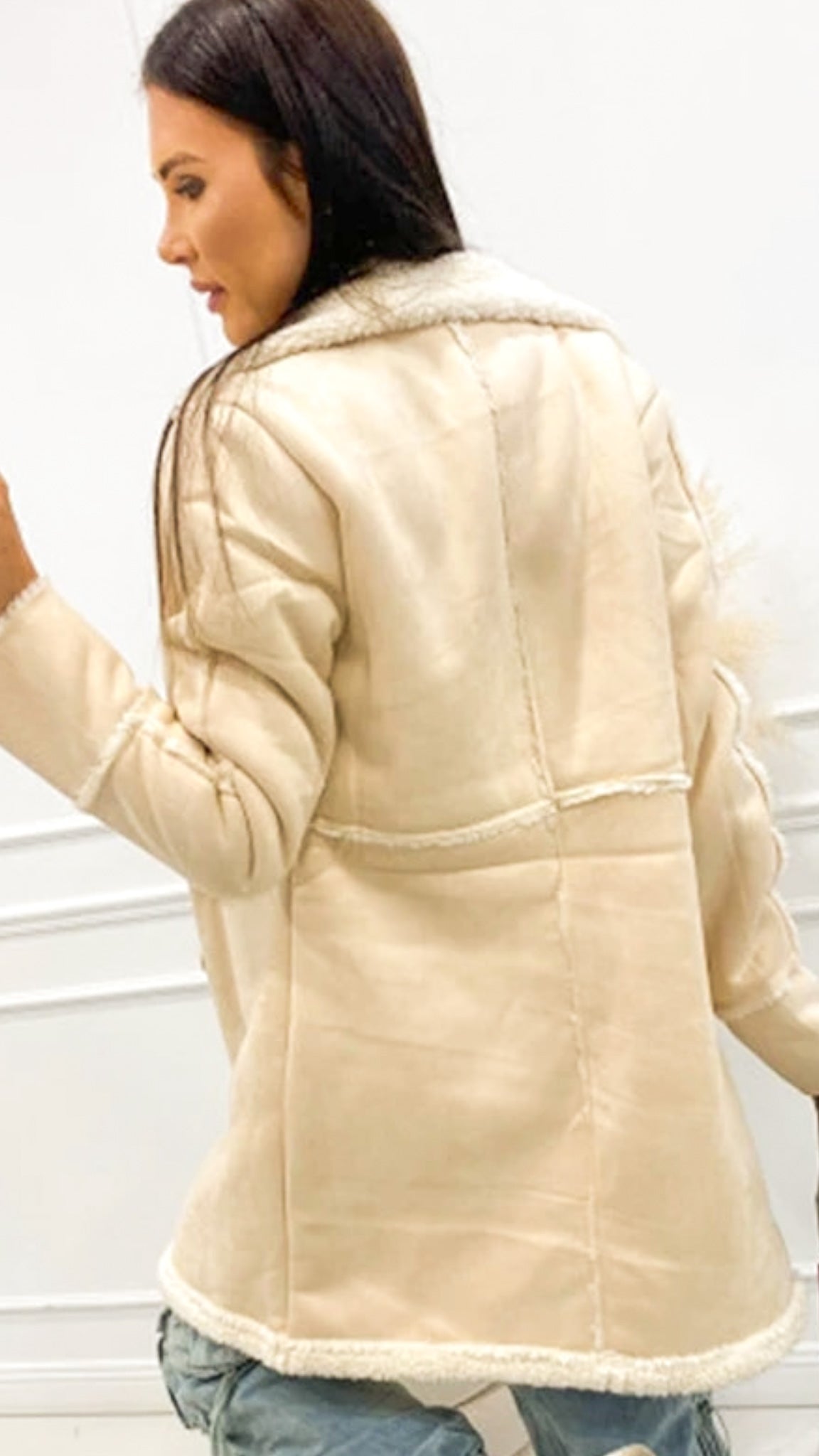 Winona Faux Wool Coat