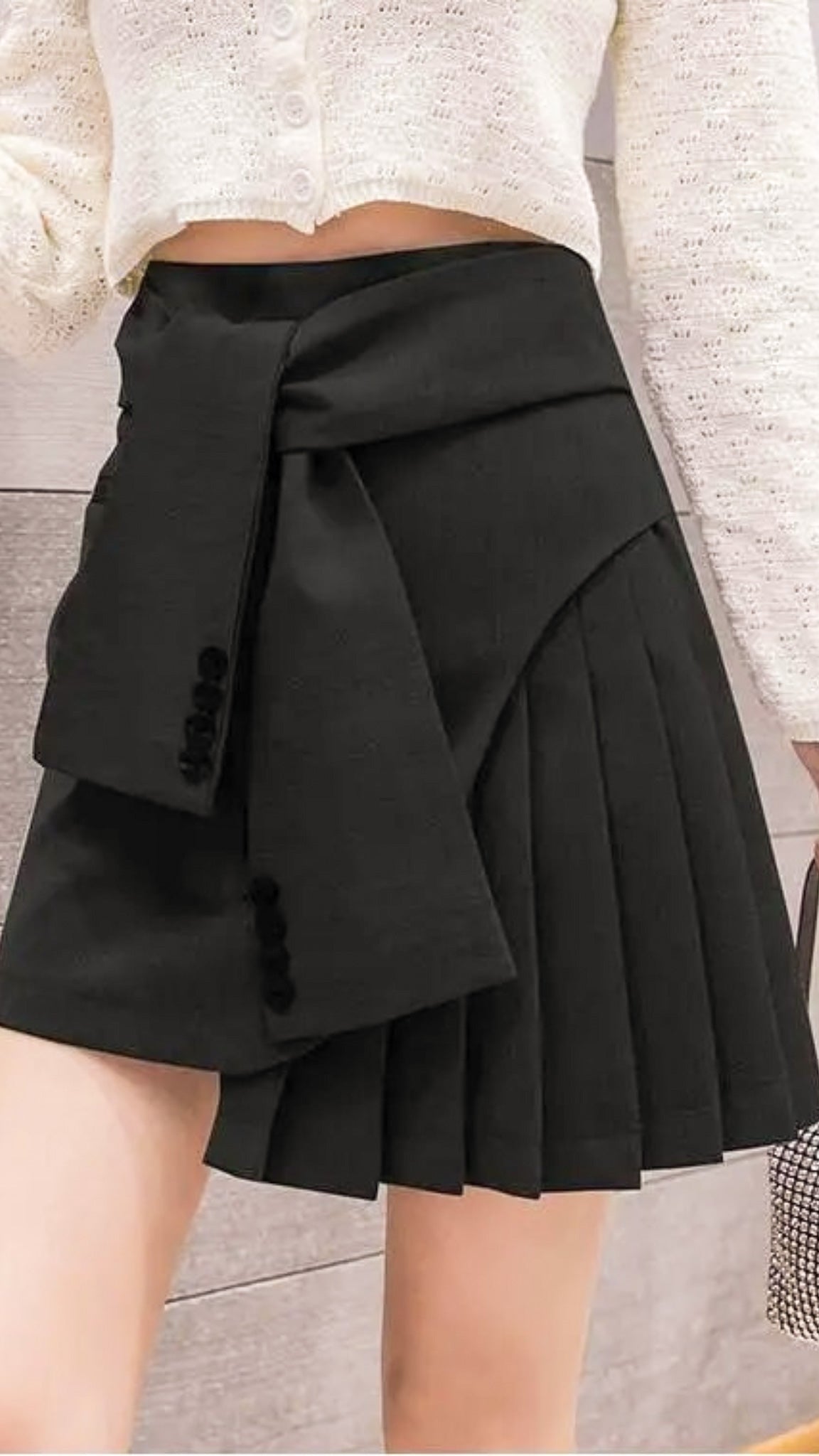 Gemma Asymmetric Skorts