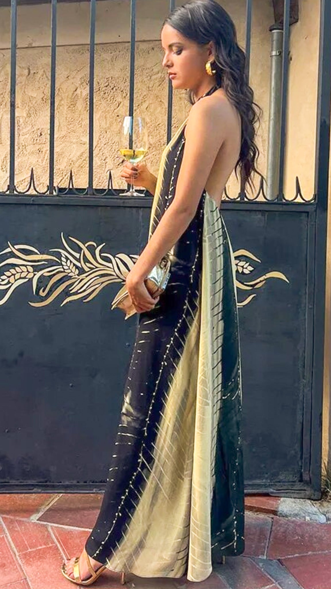 Hayley Halter Maxi Dress