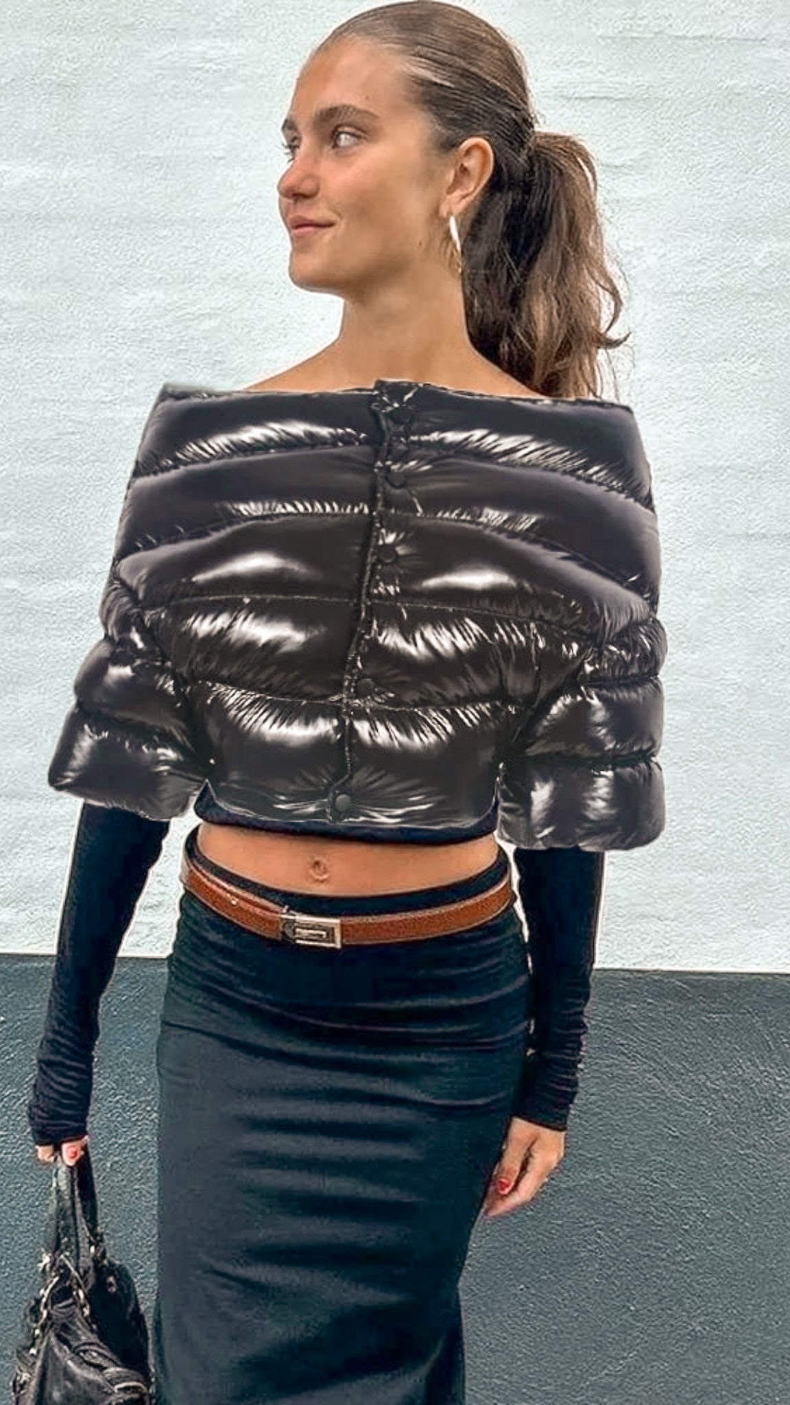 Nadia Crop Padded Parka