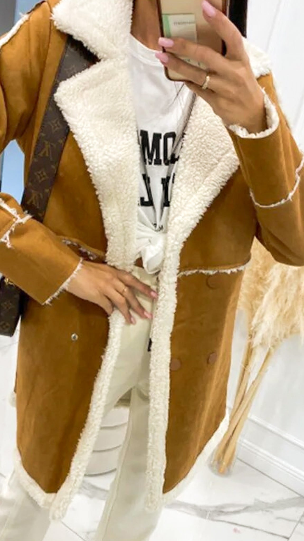 Winona Faux Wool Coat