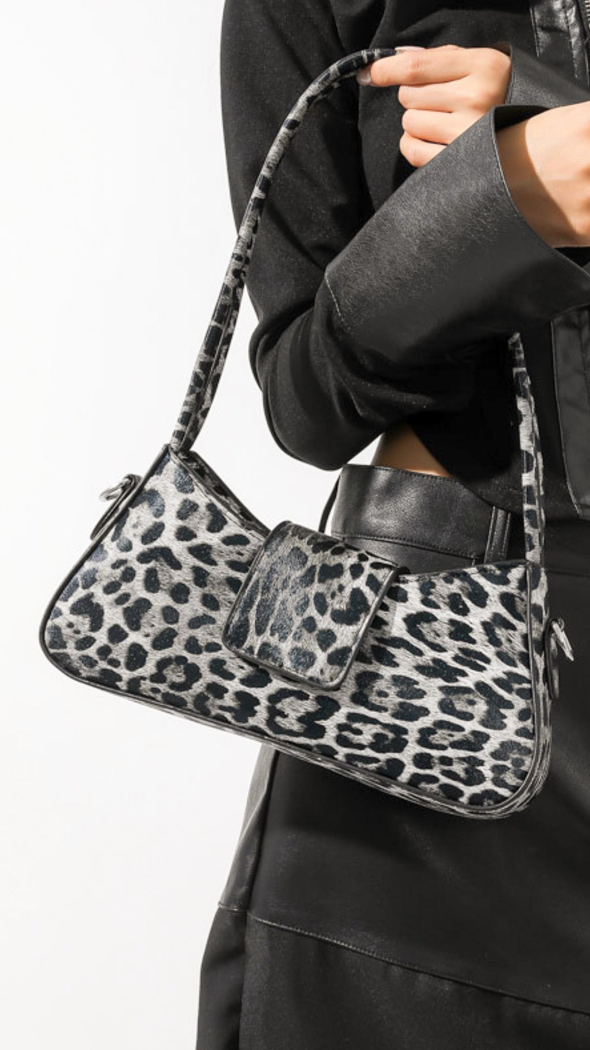 Tessa Leopard Print Handbag